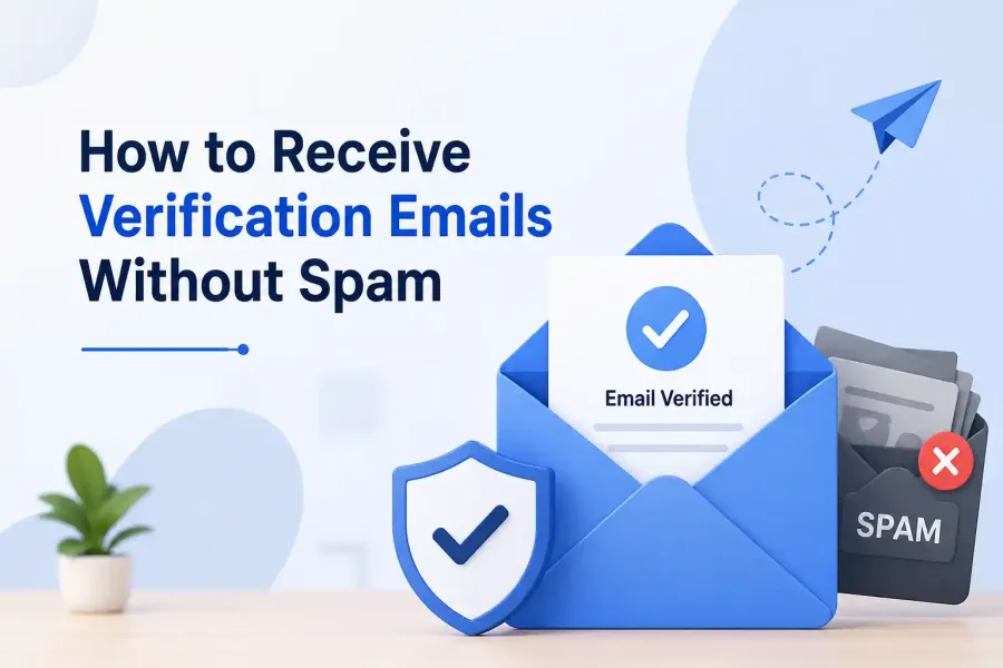 How to Receive Verification Emails Without Spam