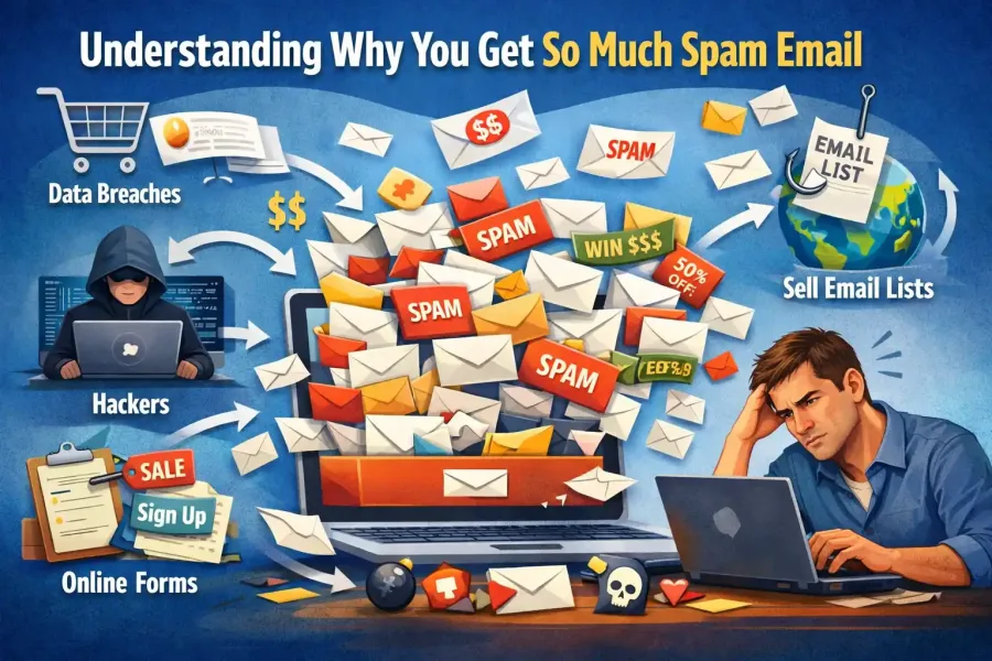 Understanding Why You Get So Much Spam Email